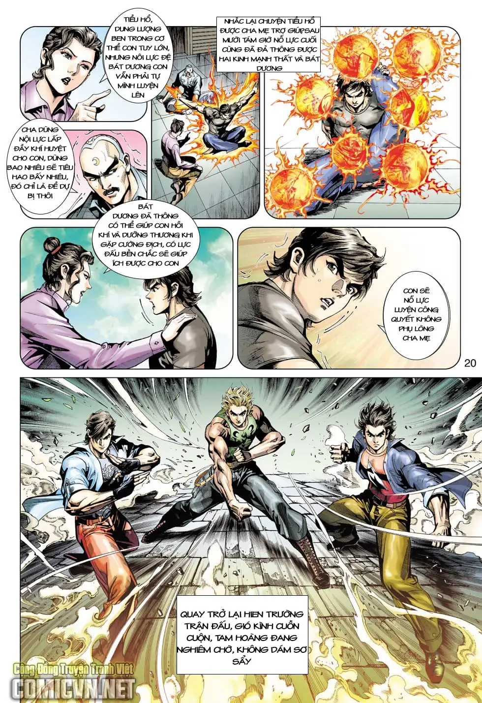 Truyện Tranh Tân Tác Long Hổ Môn trang 4