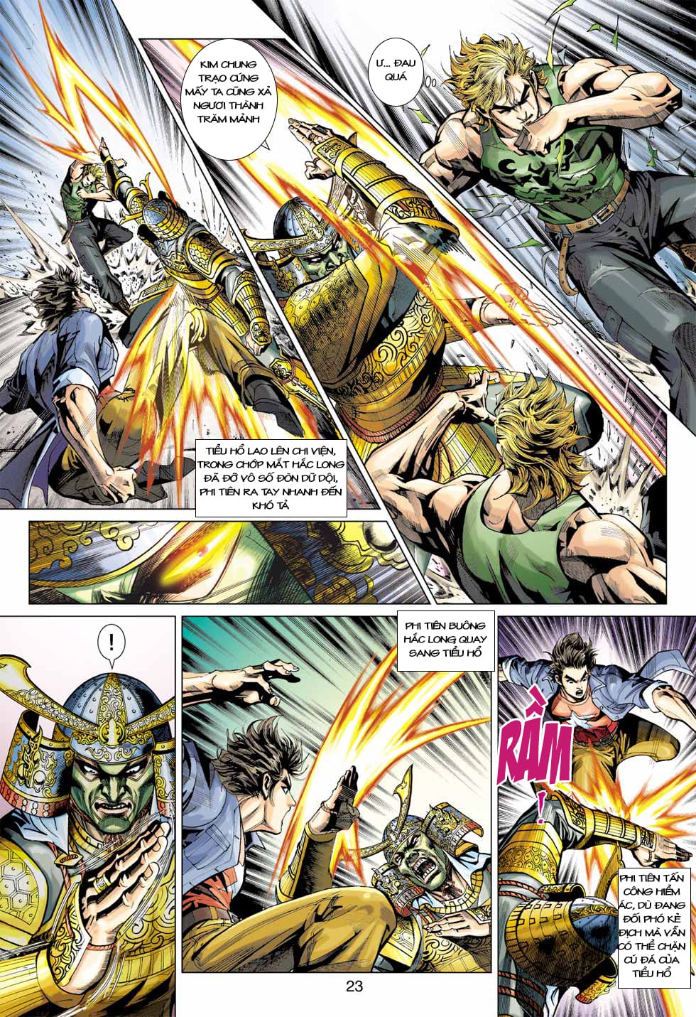 Truyện Tranh Tân Tác Long Hổ Môn trang 4