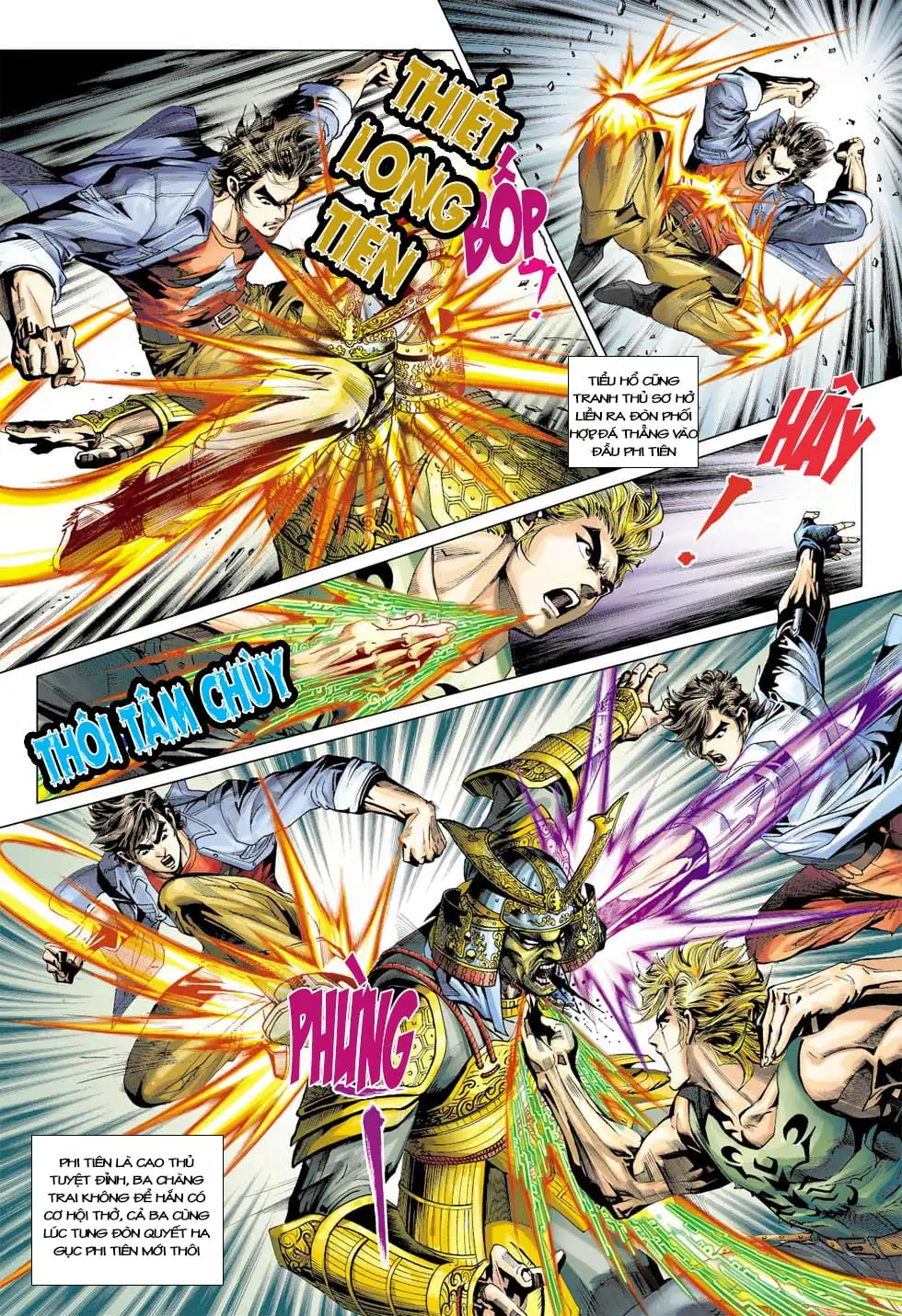 Truyện Tranh Tân Tác Long Hổ Môn trang 4