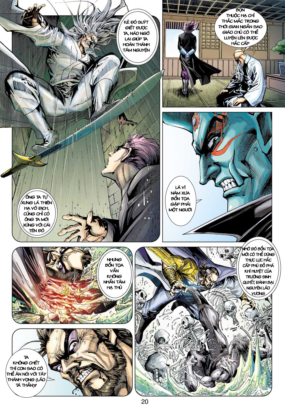 Truyện Tranh Tân Tác Long Hổ Môn trang 4