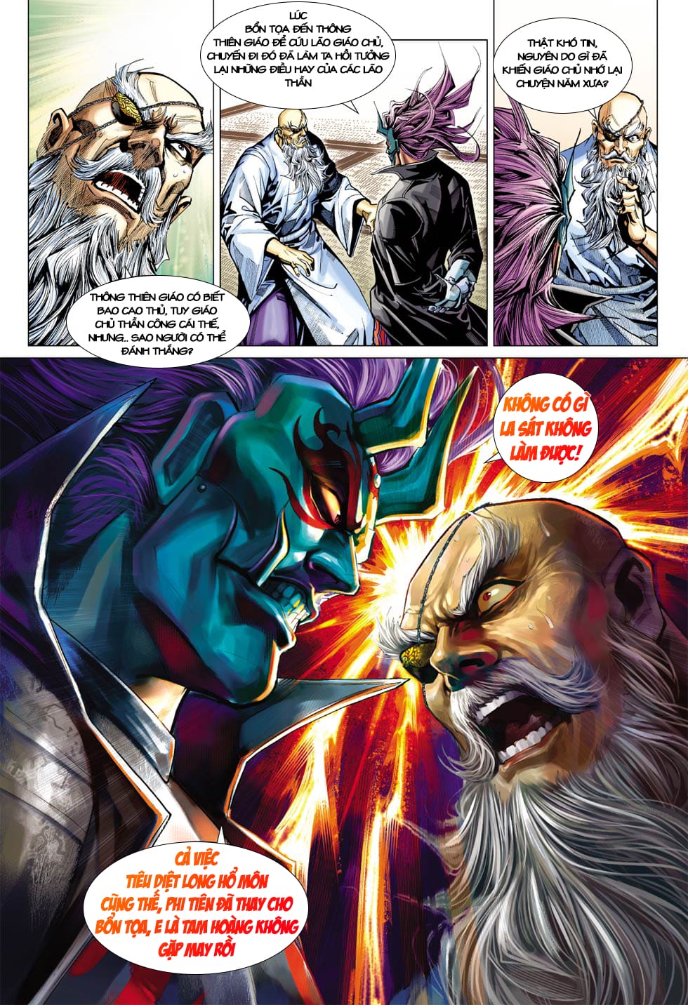 Truyện Tranh Tân Tác Long Hổ Môn trang 4