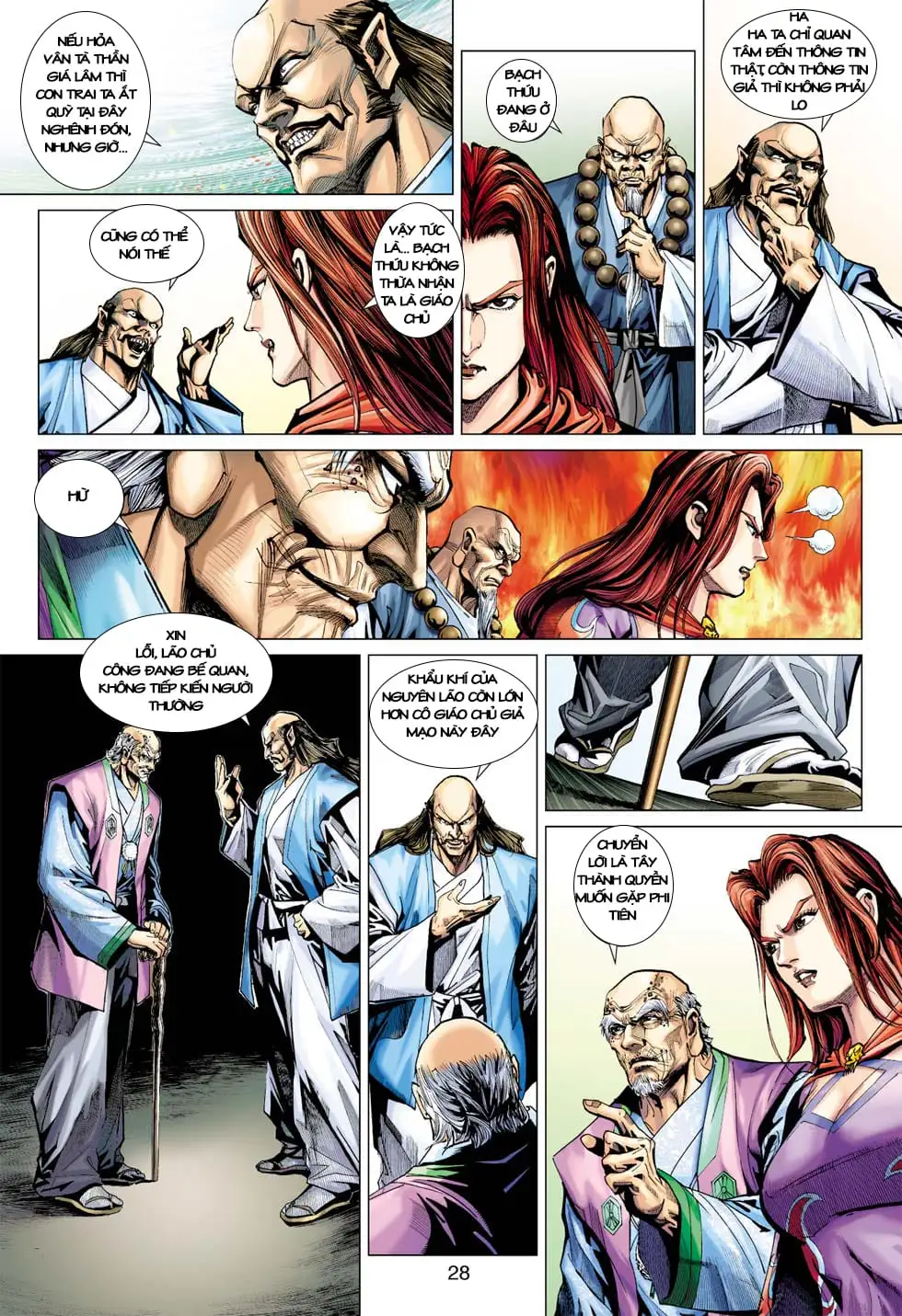 Truyện Tranh Tân Tác Long Hổ Môn trang 4