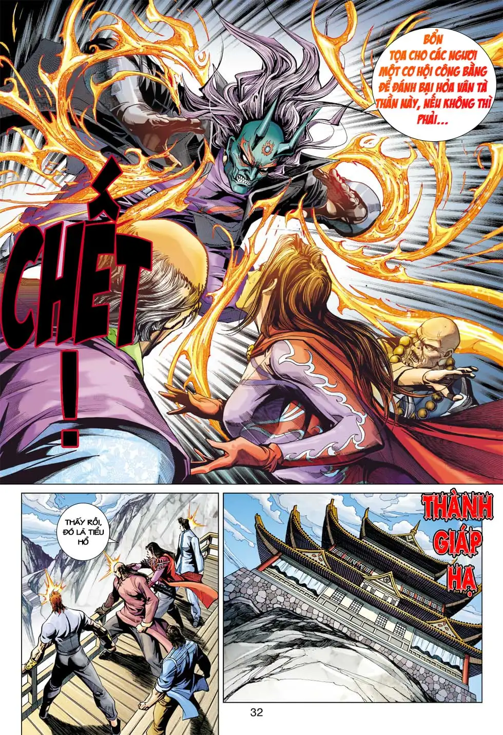 Truyện Tranh Tân Tác Long Hổ Môn trang 4