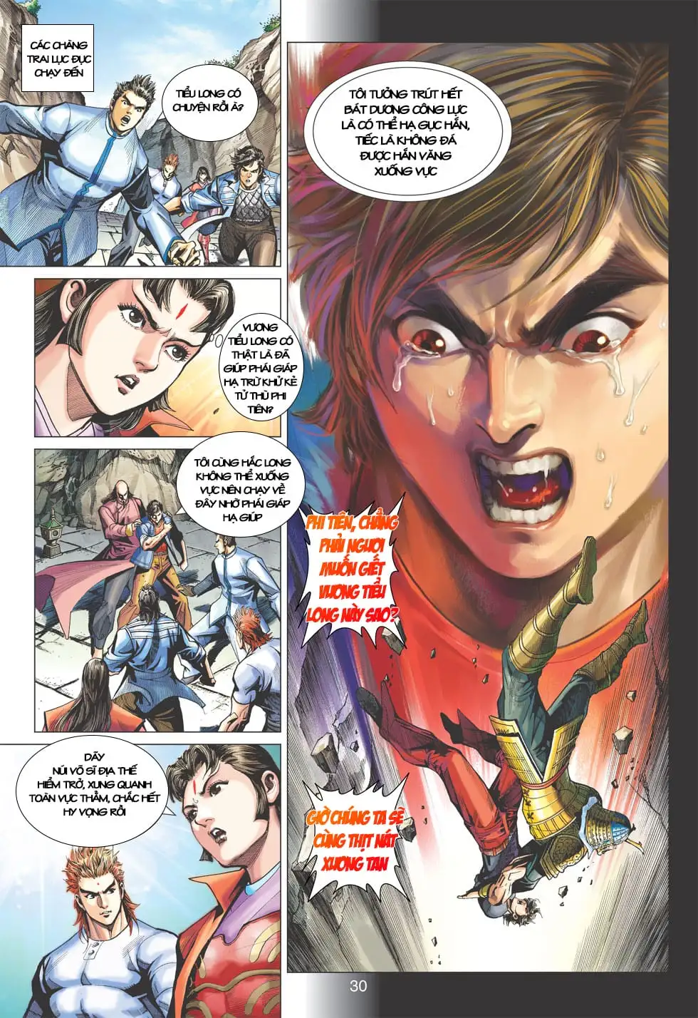 Truyện Tranh Tân Tác Long Hổ Môn trang 4