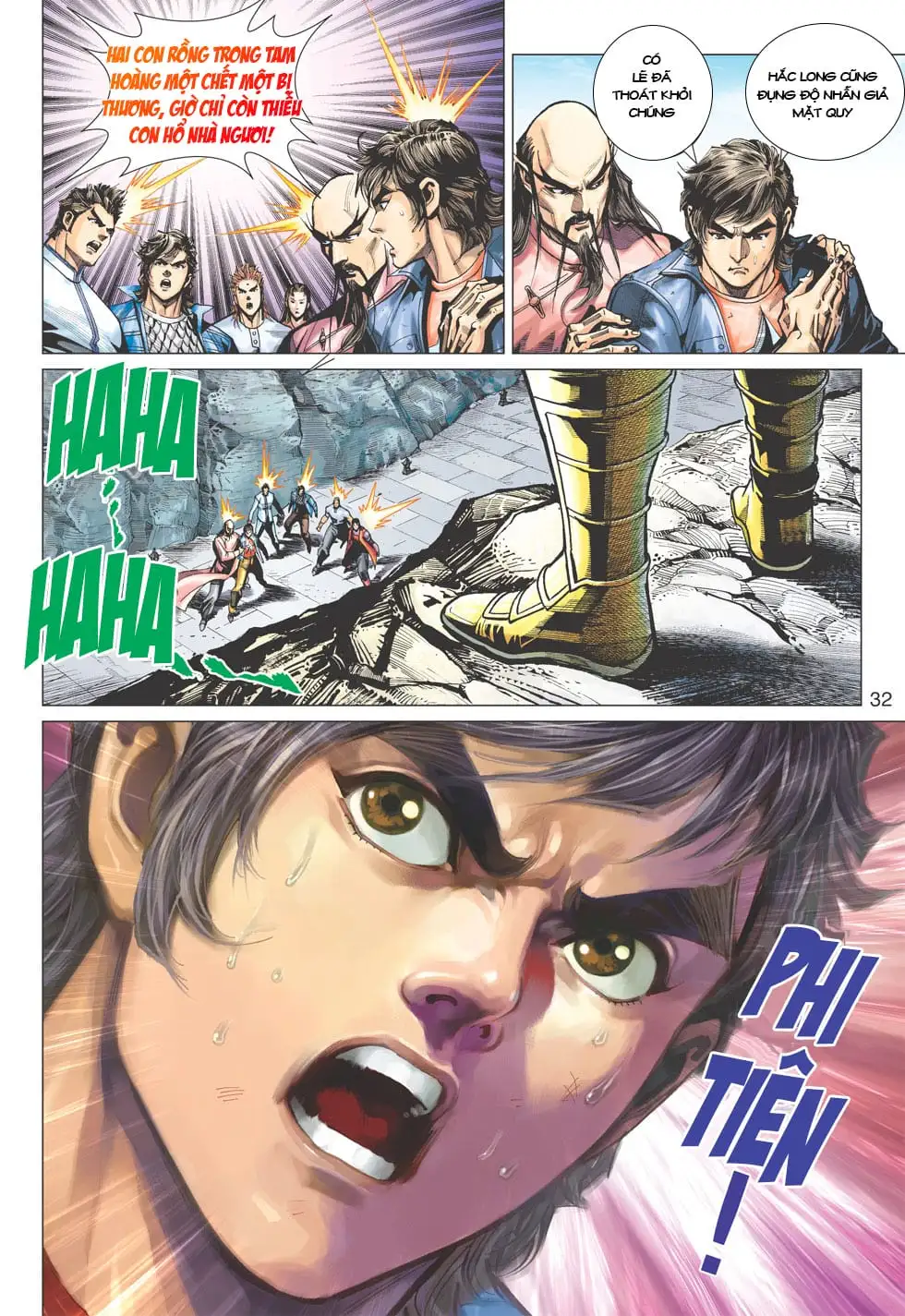 Truyện Tranh Tân Tác Long Hổ Môn trang 4