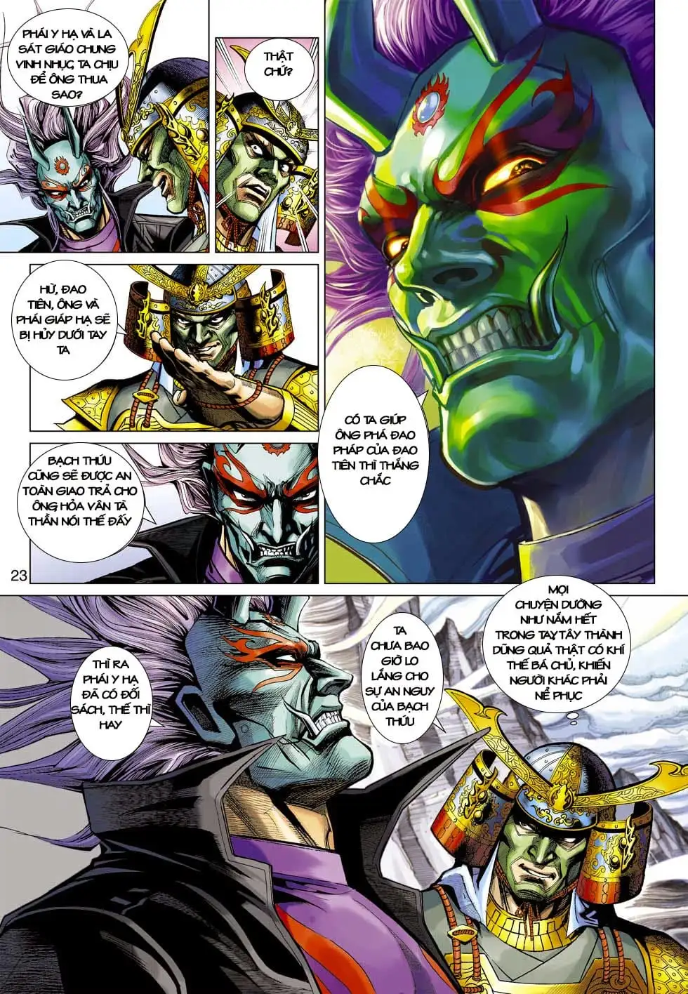 Truyện Tranh Tân Tác Long Hổ Môn trang 4