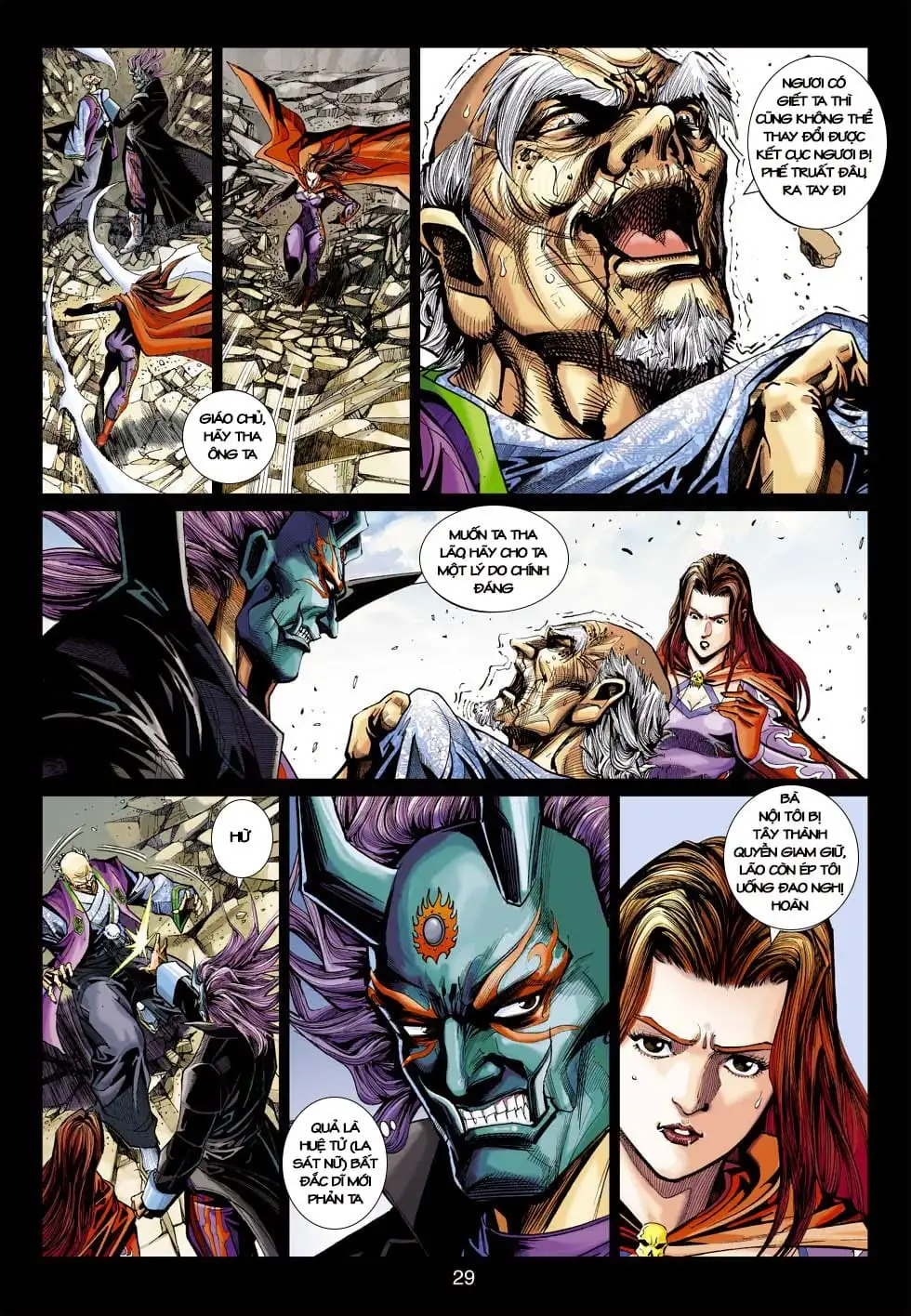 Truyện Tranh Tân Tác Long Hổ Môn trang 4