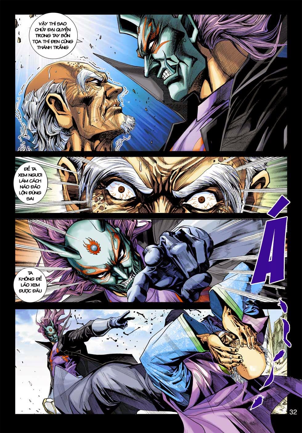 Truyện Tranh Tân Tác Long Hổ Môn trang 4