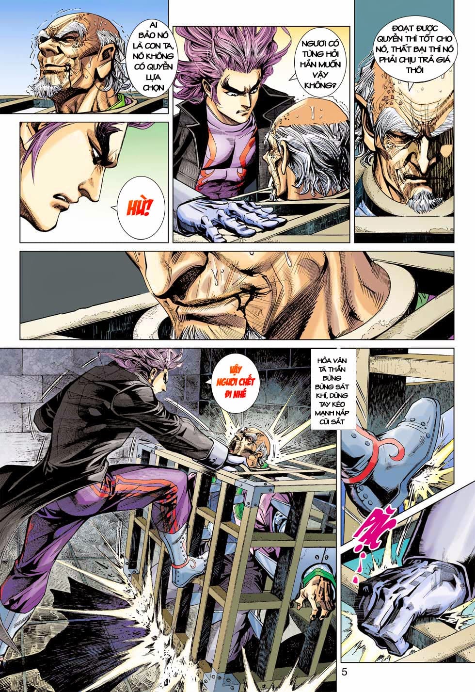 Truyện Tranh Tân Tác Long Hổ Môn trang 4