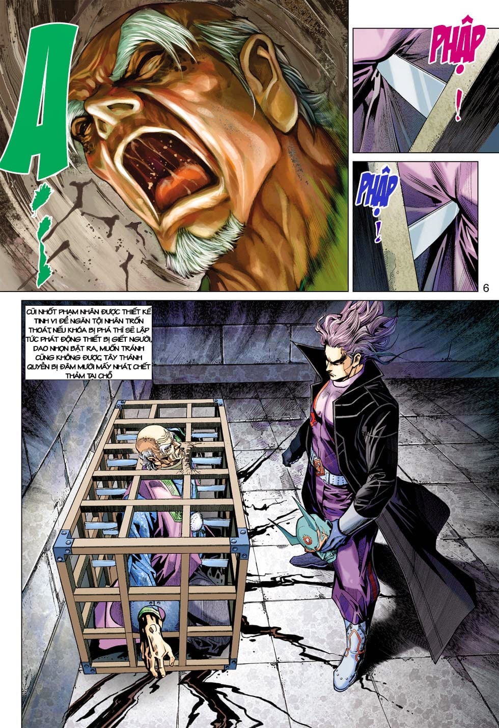 Truyện Tranh Tân Tác Long Hổ Môn trang 4