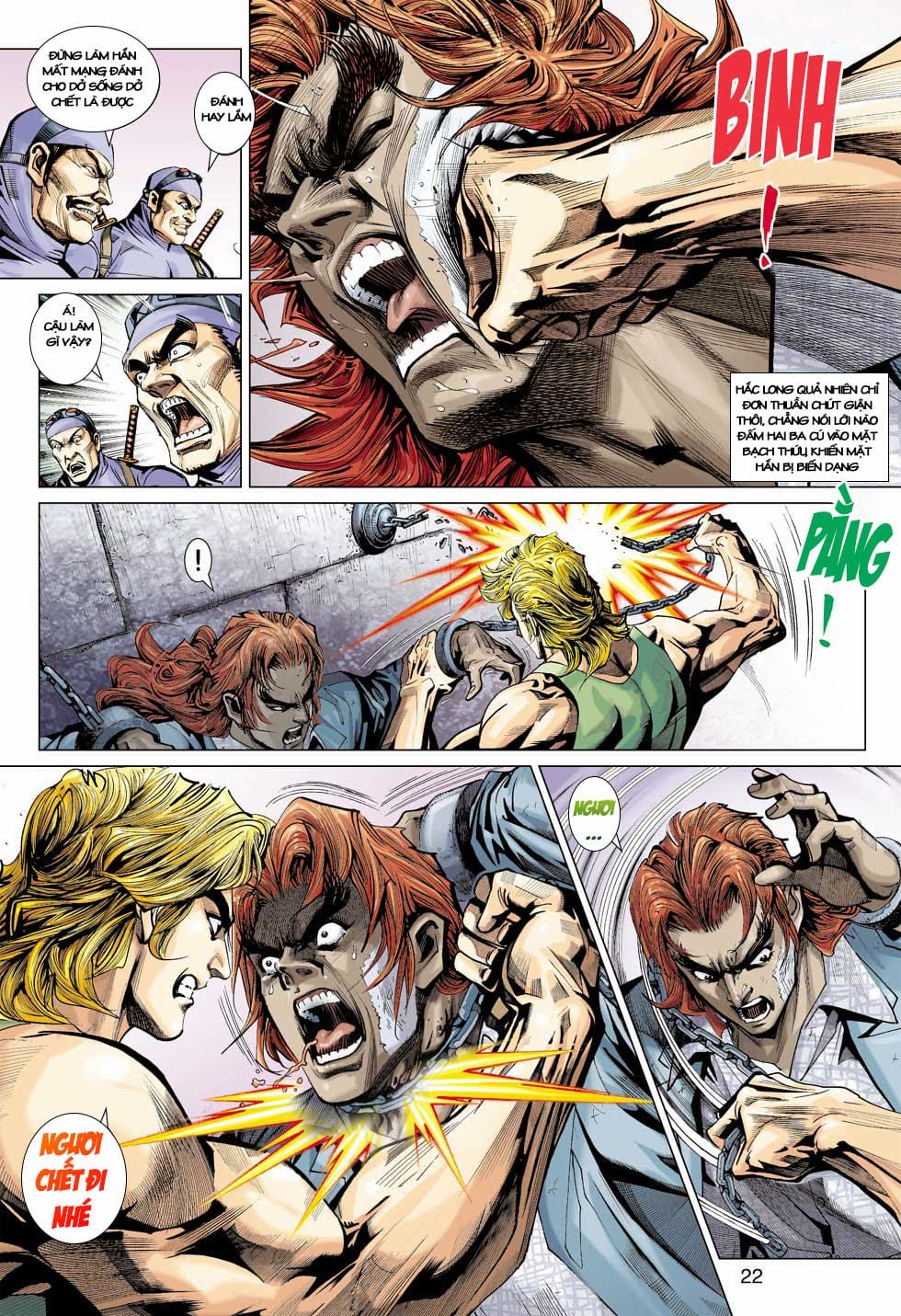 Truyện Tranh Tân Tác Long Hổ Môn trang 4