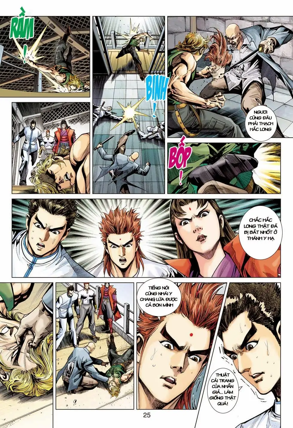 Truyện Tranh Tân Tác Long Hổ Môn trang 4