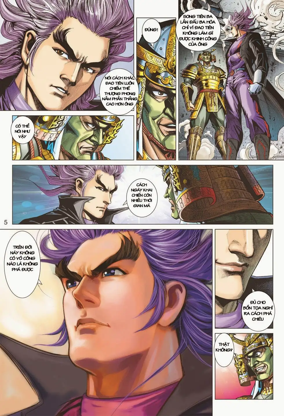 Truyện Tranh Tân Tác Long Hổ Môn trang 4