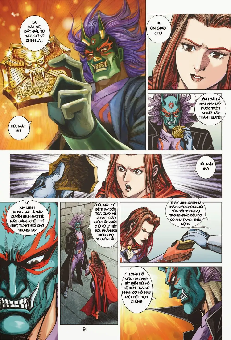 Truyện Tranh Tân Tác Long Hổ Môn trang 4