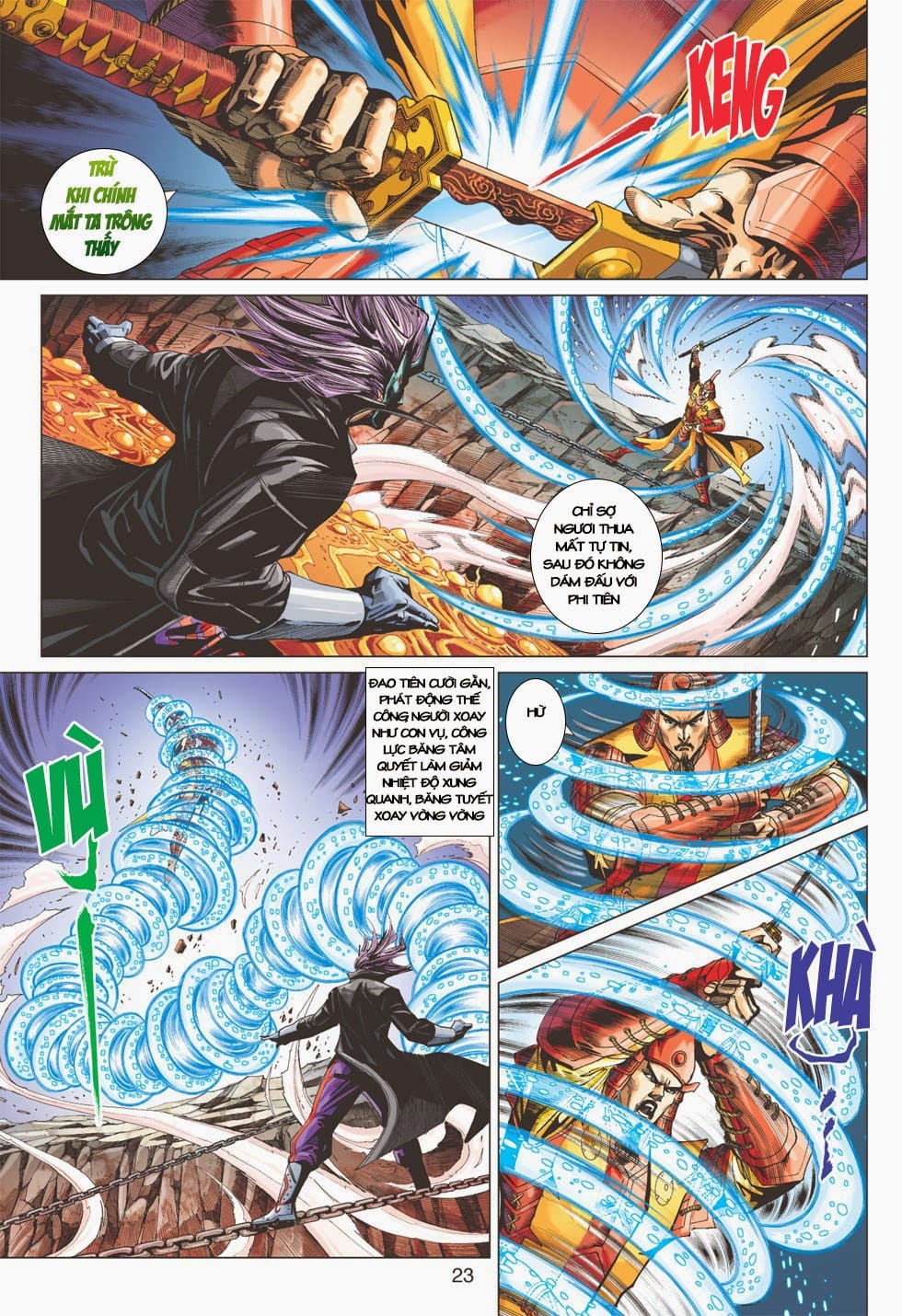 Truyện Tranh Tân Tác Long Hổ Môn trang 4