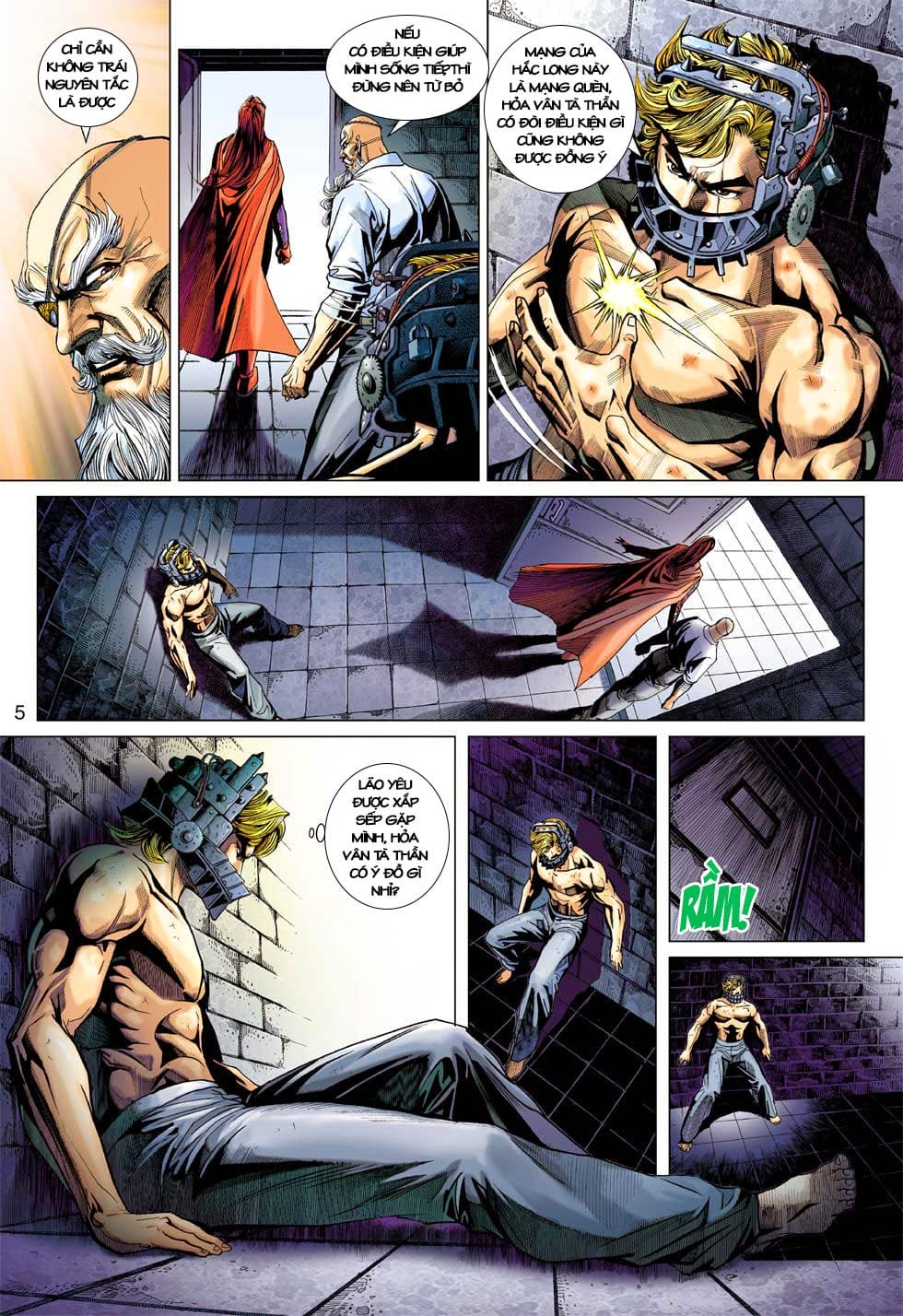 Truyện Tranh Tân Tác Long Hổ Môn trang 4