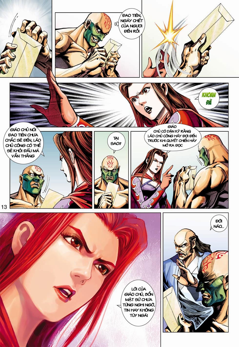 Truyện Tranh Tân Tác Long Hổ Môn trang 4