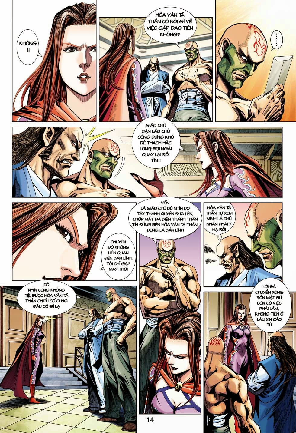 Truyện Tranh Tân Tác Long Hổ Môn trang 4