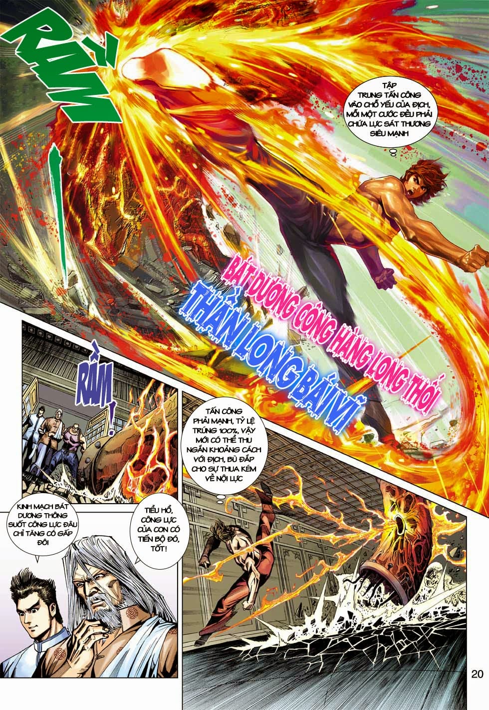 Truyện Tranh Tân Tác Long Hổ Môn trang 4