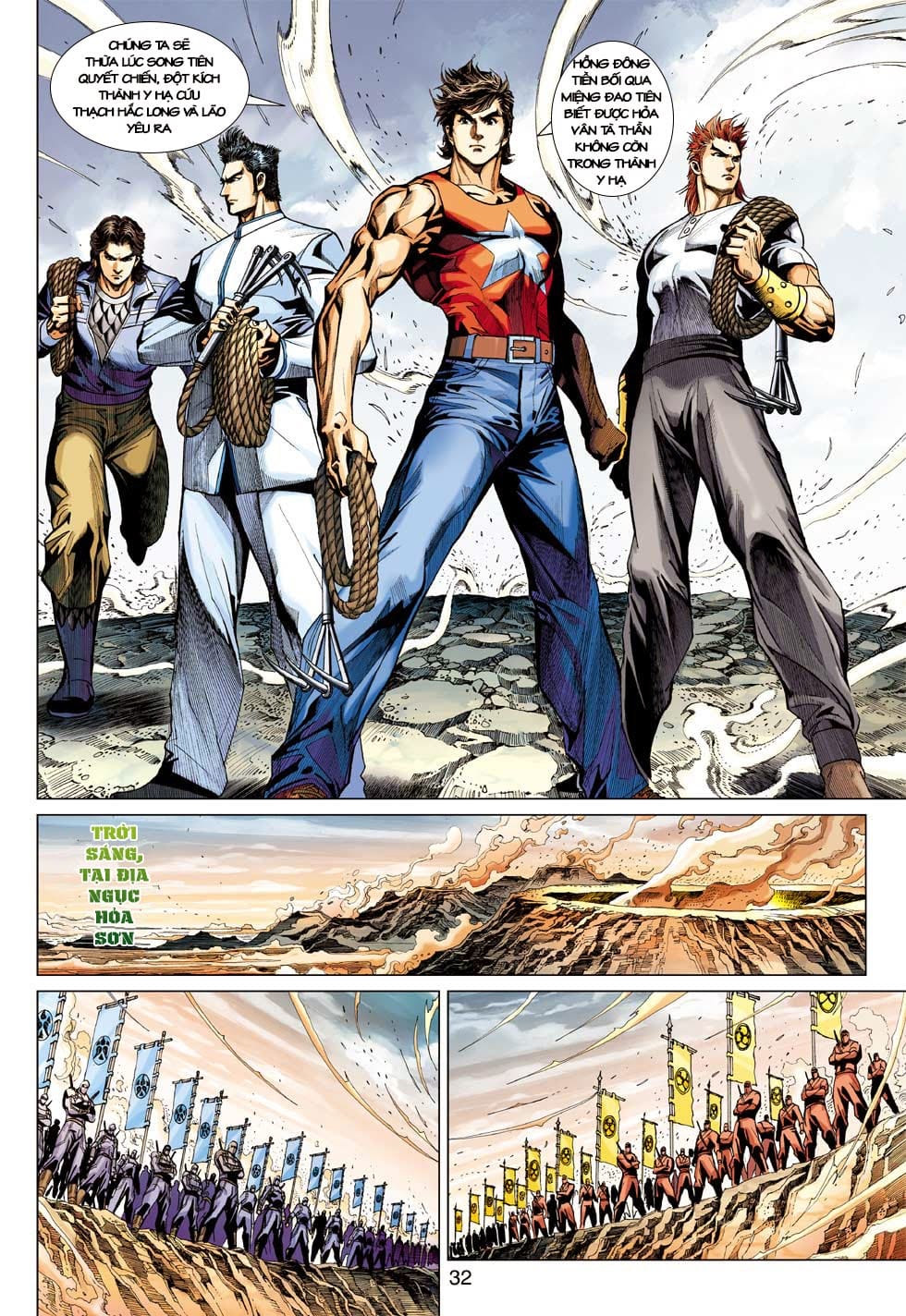 Truyện Tranh Tân Tác Long Hổ Môn trang 4