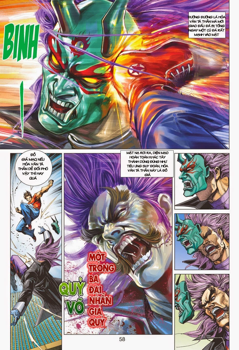 Truyện Tranh Tân Tác Long Hổ Môn trang 4