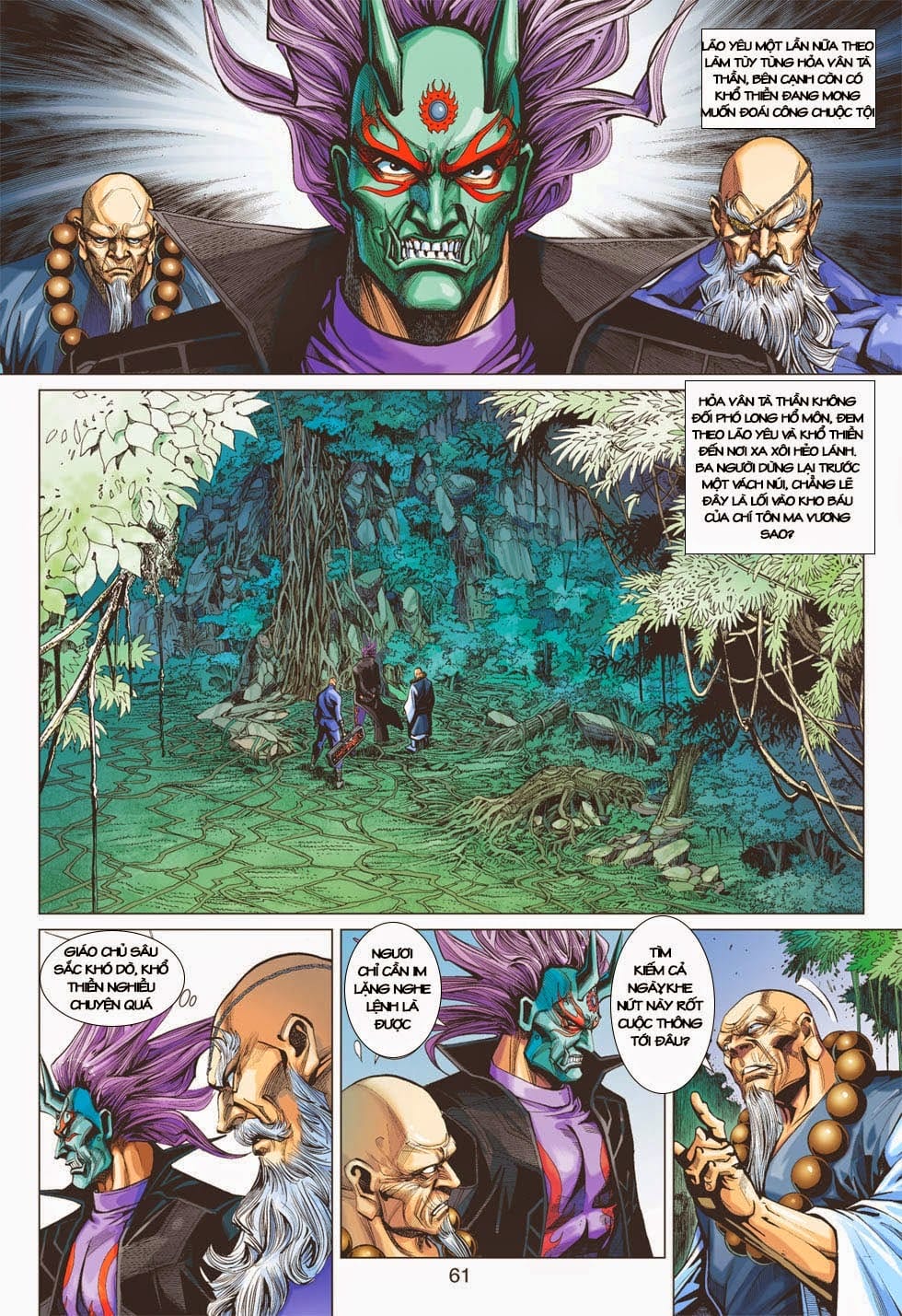 Truyện Tranh Tân Tác Long Hổ Môn trang 4