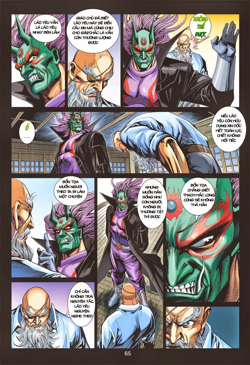 Truyện Tranh Tân Tác Long Hổ Môn trang 4