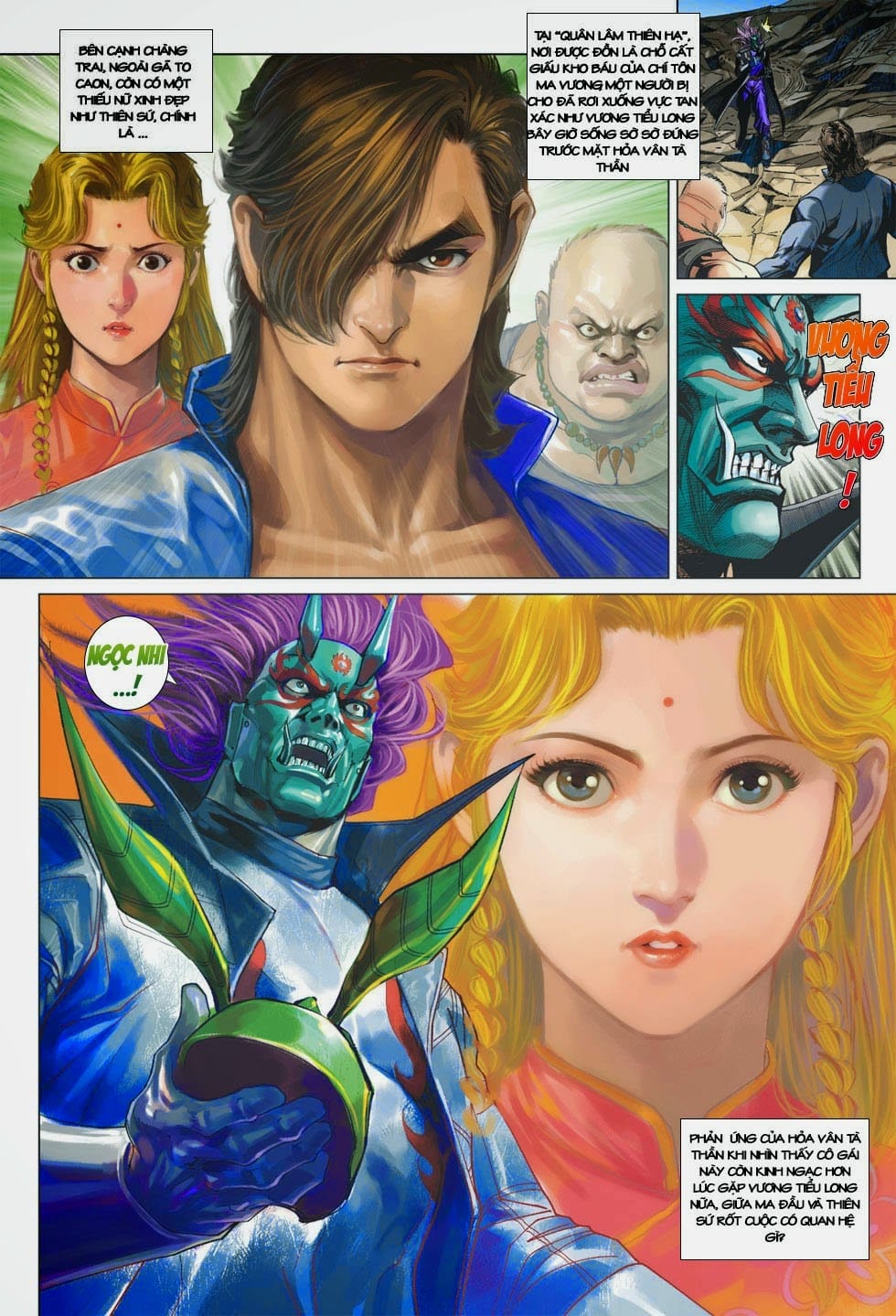 Truyện Tranh Tân Tác Long Hổ Môn trang 4