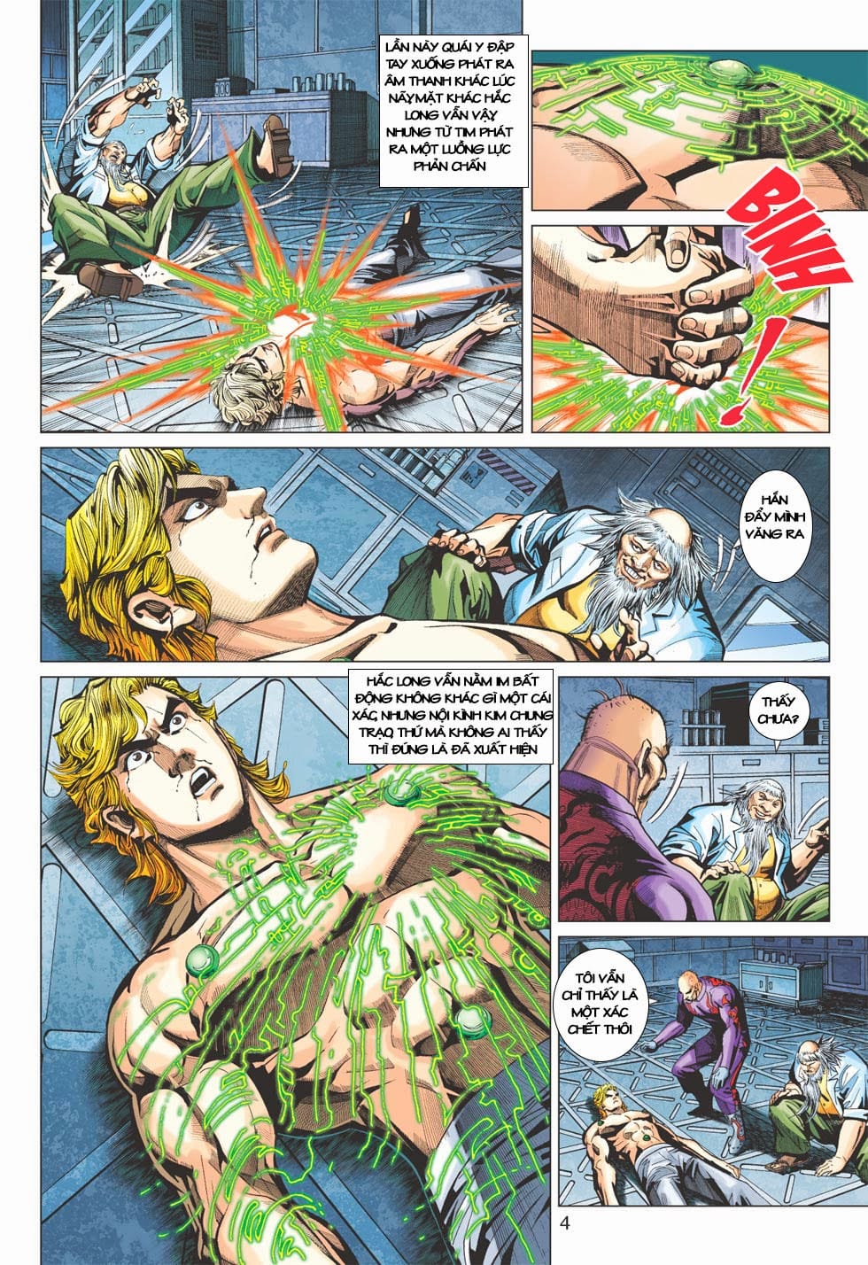 Truyện Tranh Tân Tác Long Hổ Môn trang 4