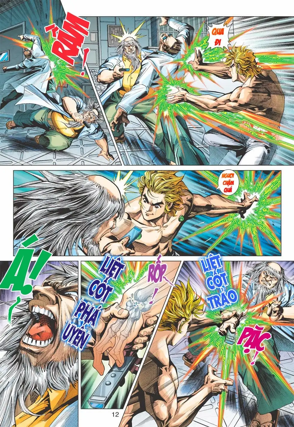 Truyện Tranh Tân Tác Long Hổ Môn trang 4