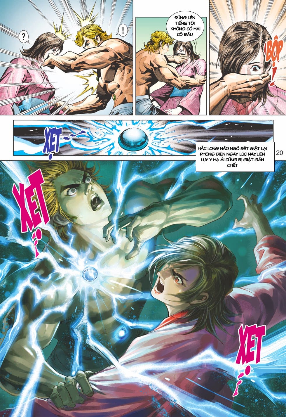 Truyện Tranh Tân Tác Long Hổ Môn trang 4