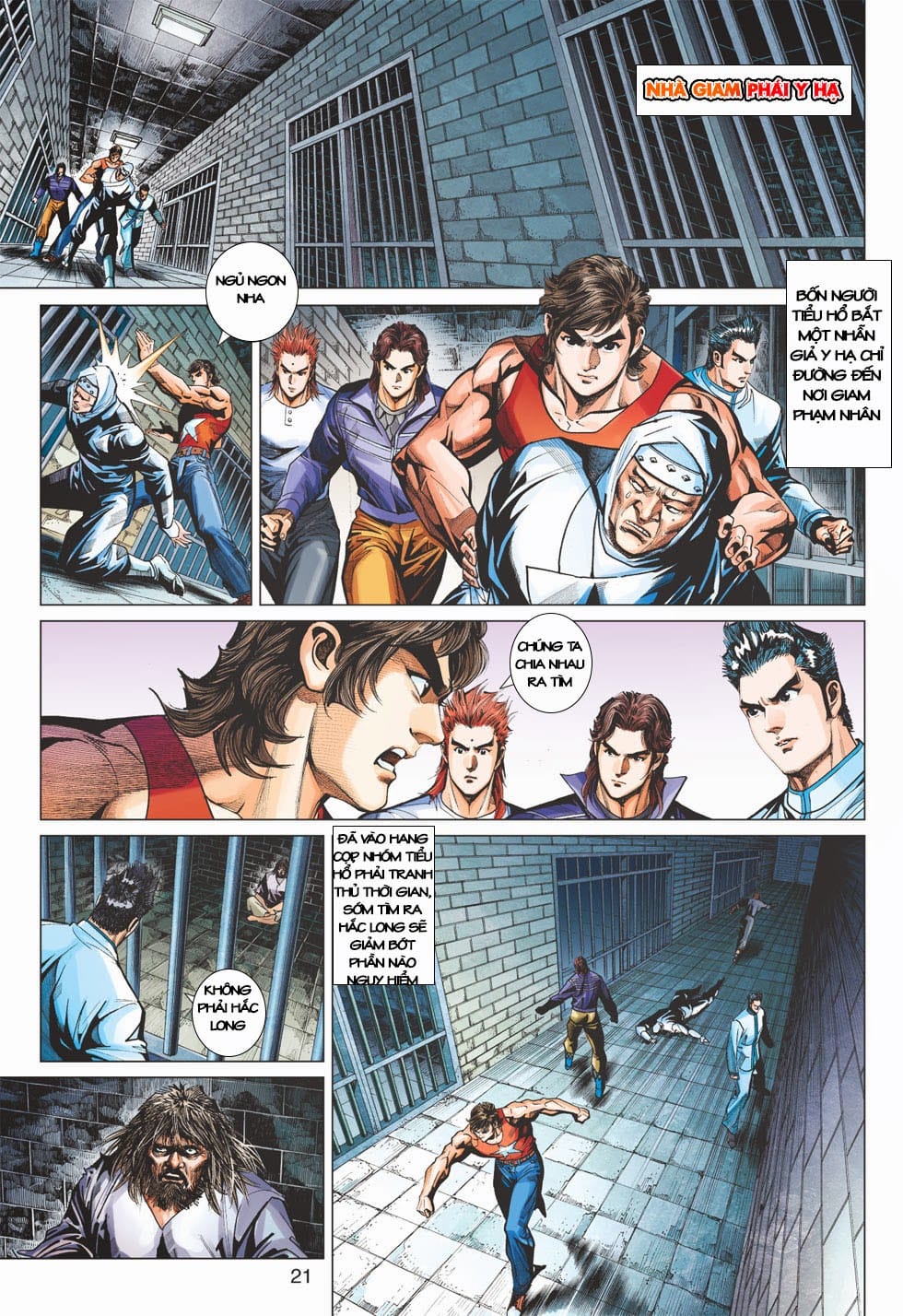 Truyện Tranh Tân Tác Long Hổ Môn trang 4