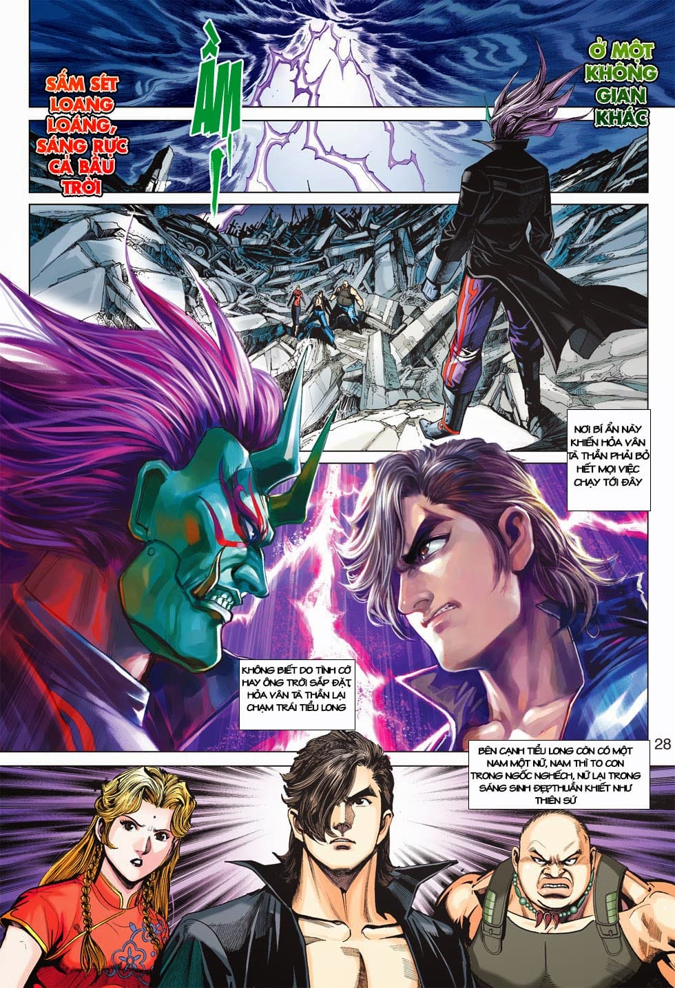 Truyện Tranh Tân Tác Long Hổ Môn trang 4