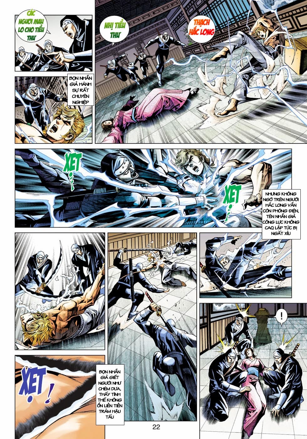 Truyện Tranh Tân Tác Long Hổ Môn trang 4