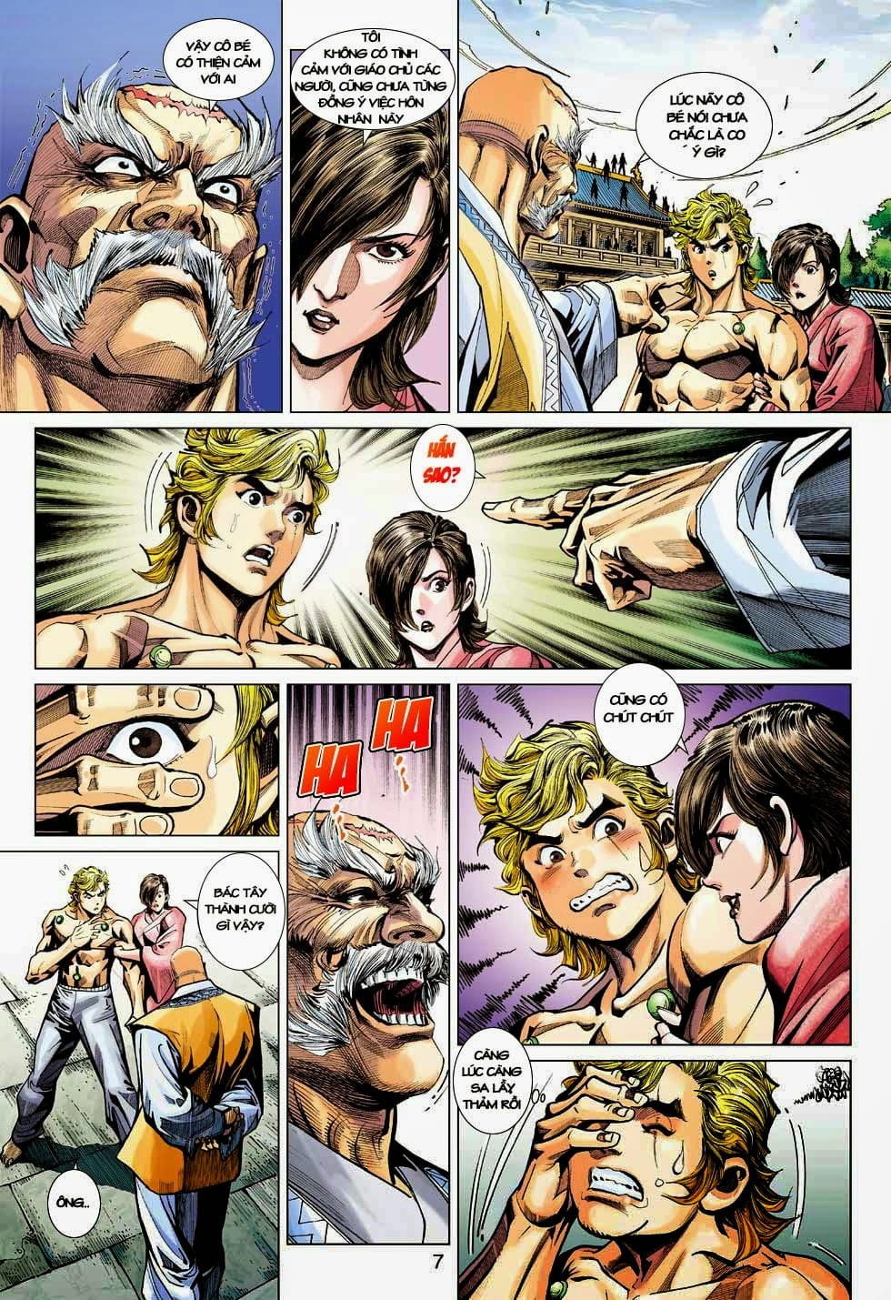 Truyện Tranh Tân Tác Long Hổ Môn trang 4