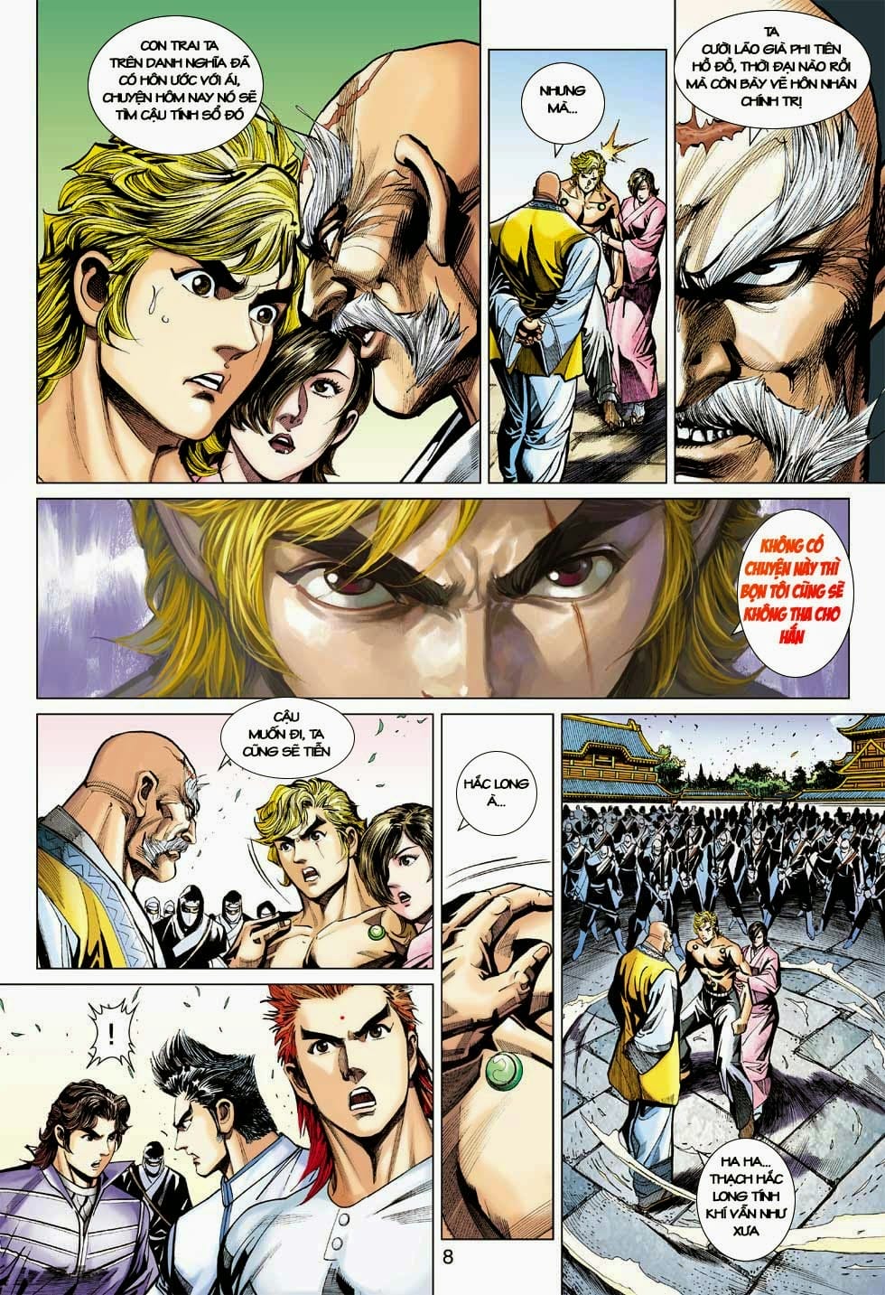 Truyện Tranh Tân Tác Long Hổ Môn trang 4
