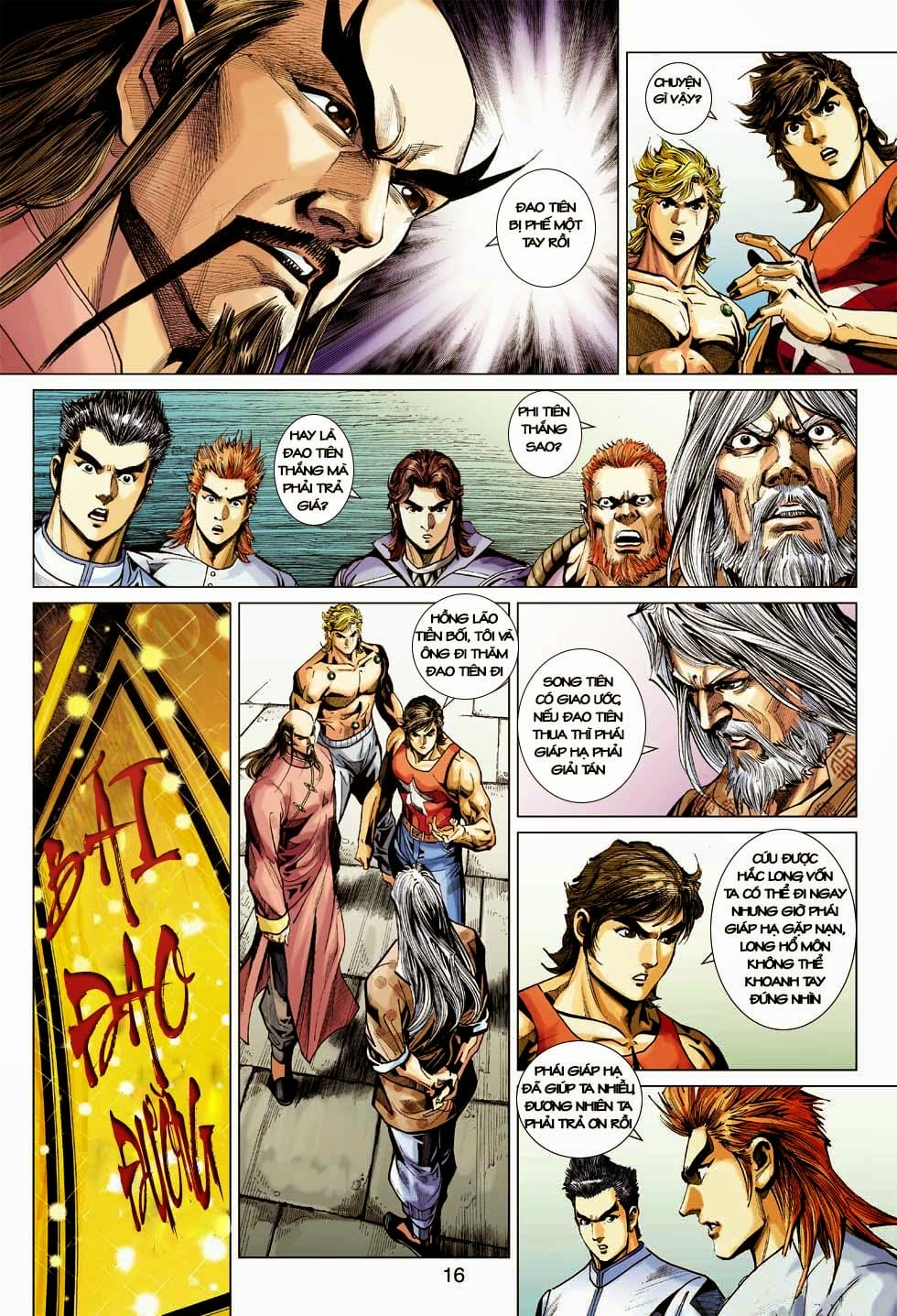 Truyện Tranh Tân Tác Long Hổ Môn trang 4