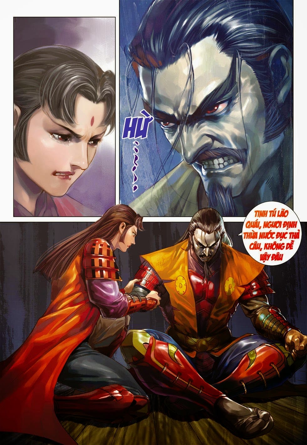 Truyện Tranh Tân Tác Long Hổ Môn trang 4