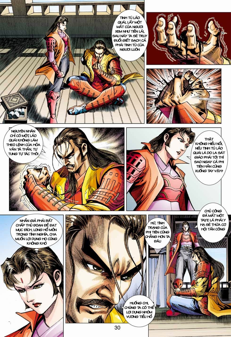 Truyện Tranh Tân Tác Long Hổ Môn trang 4