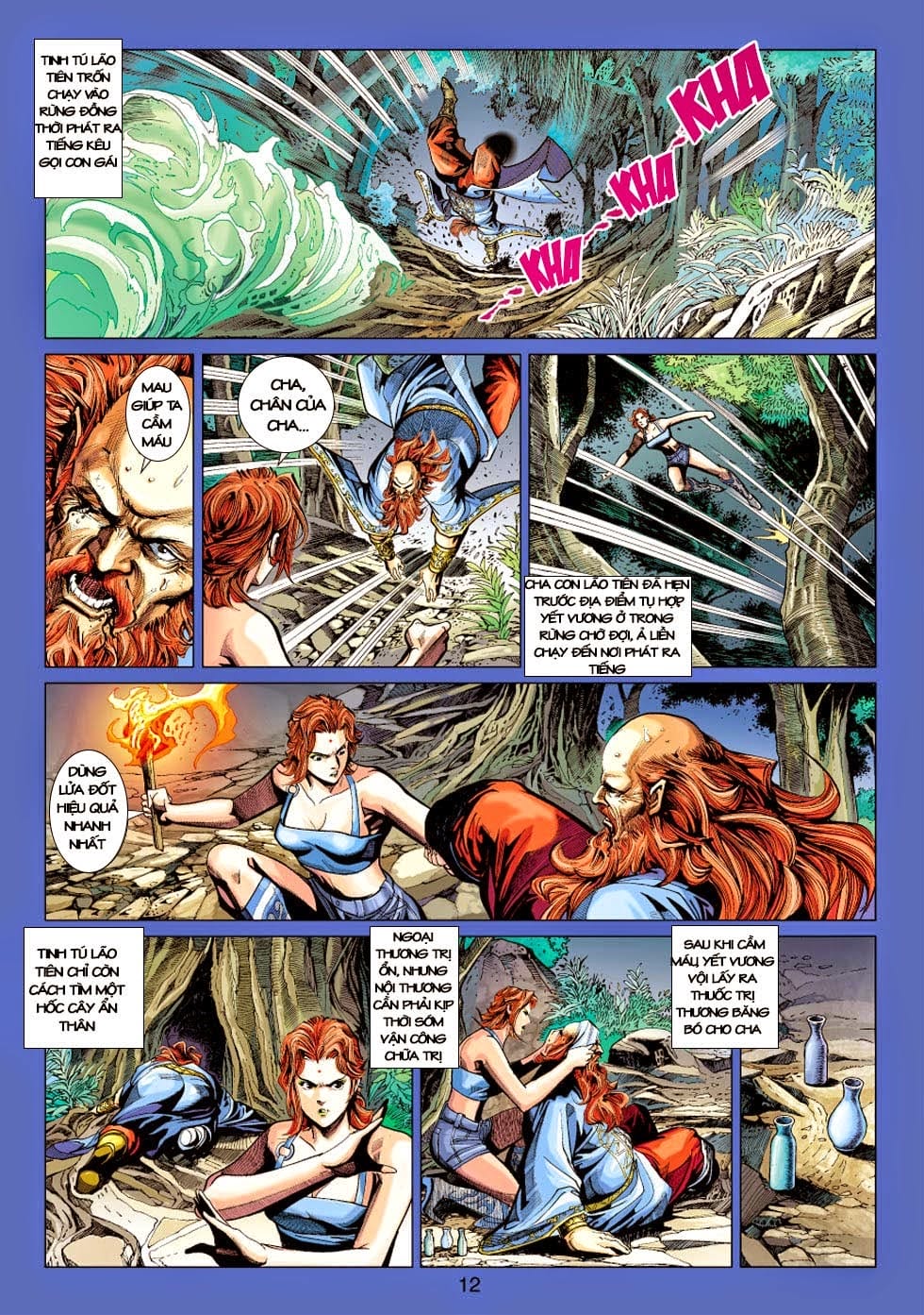 Truyện Tranh Tân Tác Long Hổ Môn trang 4