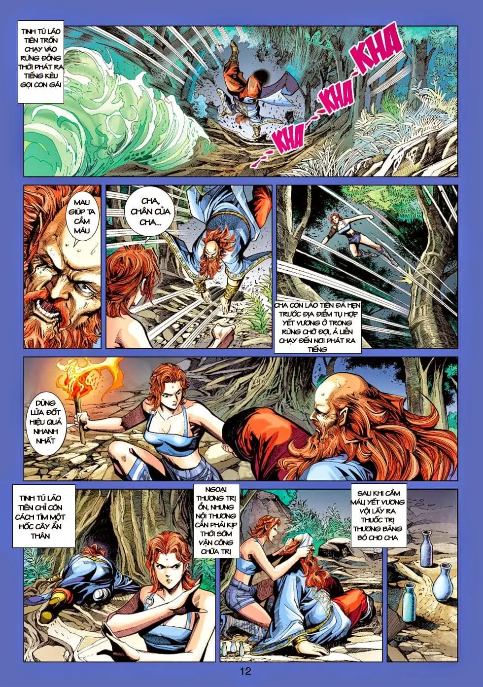 Truyện Tranh Tân Tác Long Hổ Môn trang 4