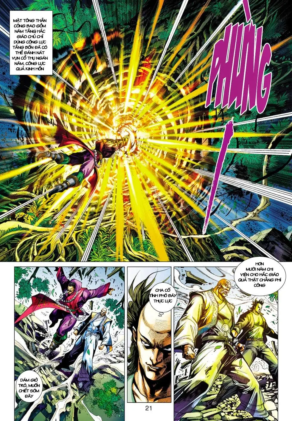 Truyện Tranh Tân Tác Long Hổ Môn trang 4