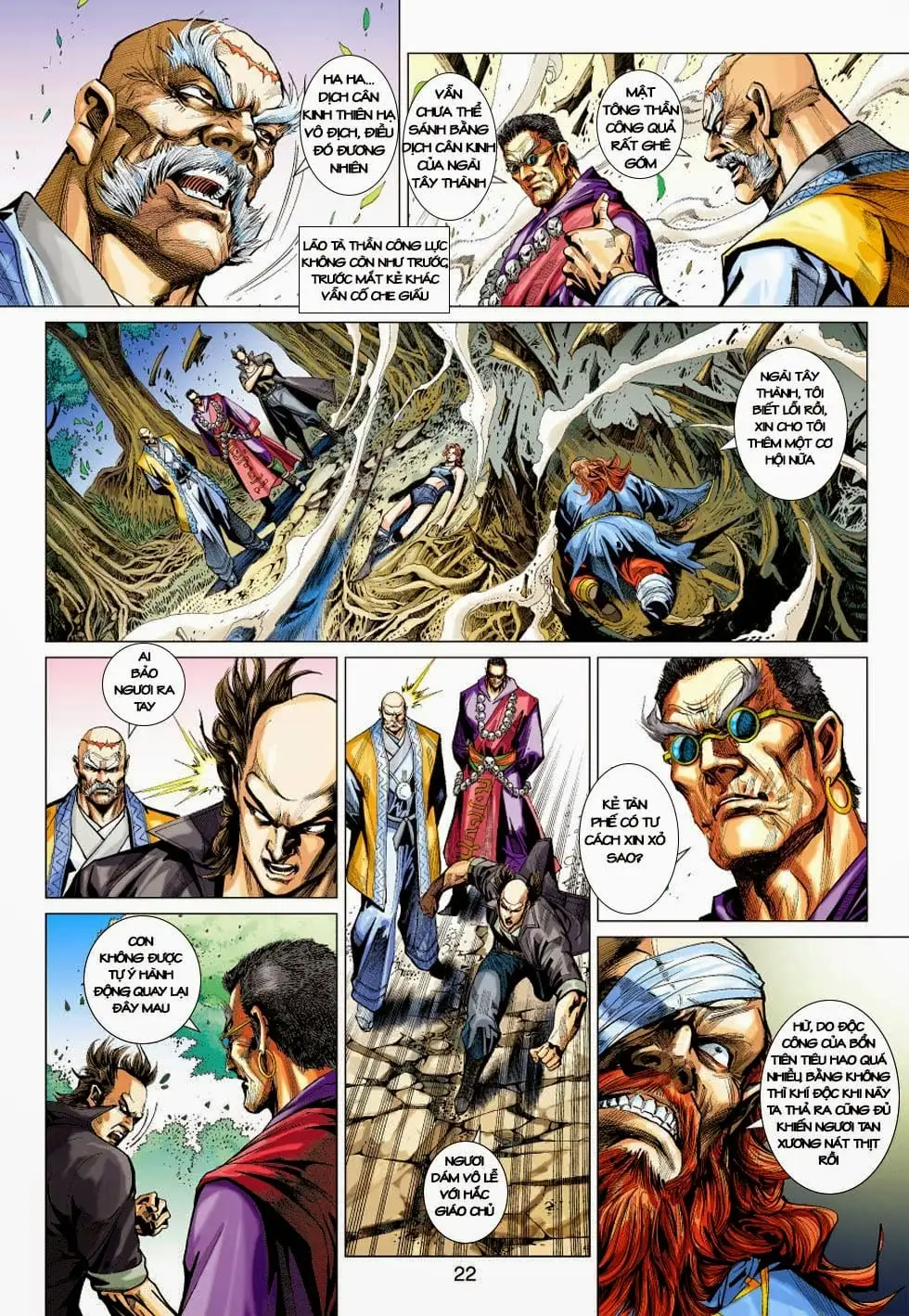 Truyện Tranh Tân Tác Long Hổ Môn trang 4