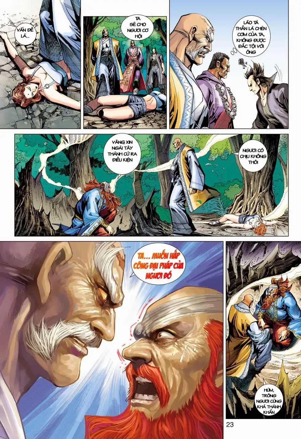 Truyện Tranh Tân Tác Long Hổ Môn trang 4