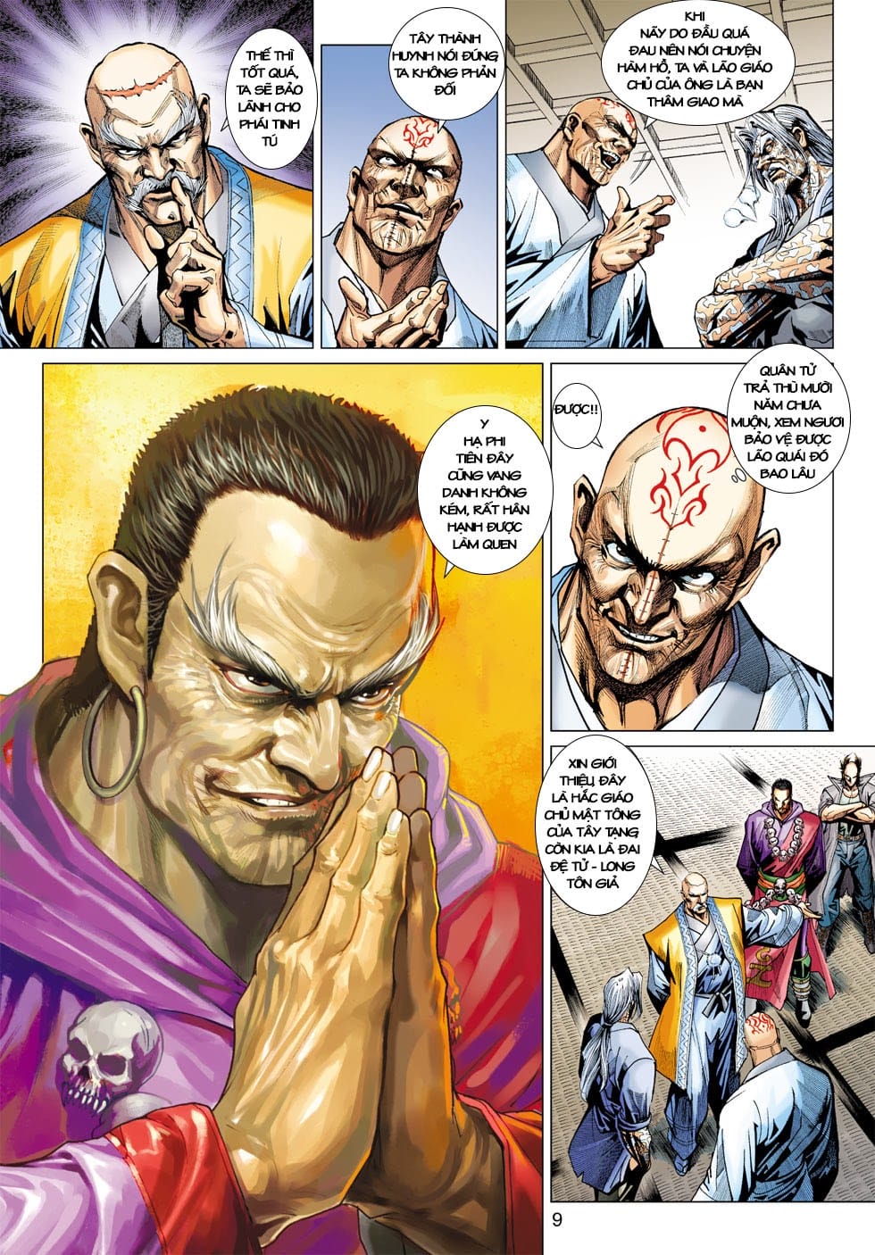 Truyện Tranh Tân Tác Long Hổ Môn trang 4