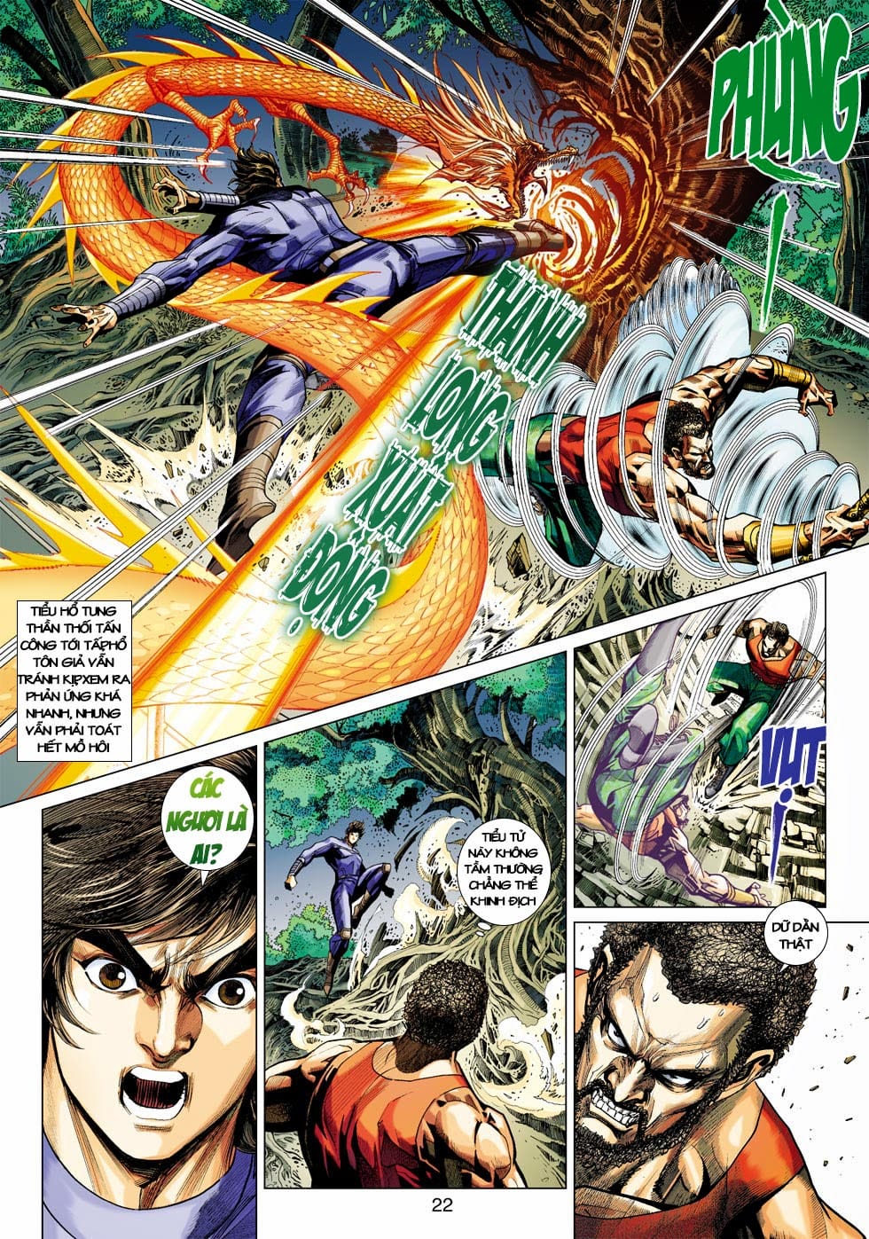 Truyện Tranh Tân Tác Long Hổ Môn trang 4