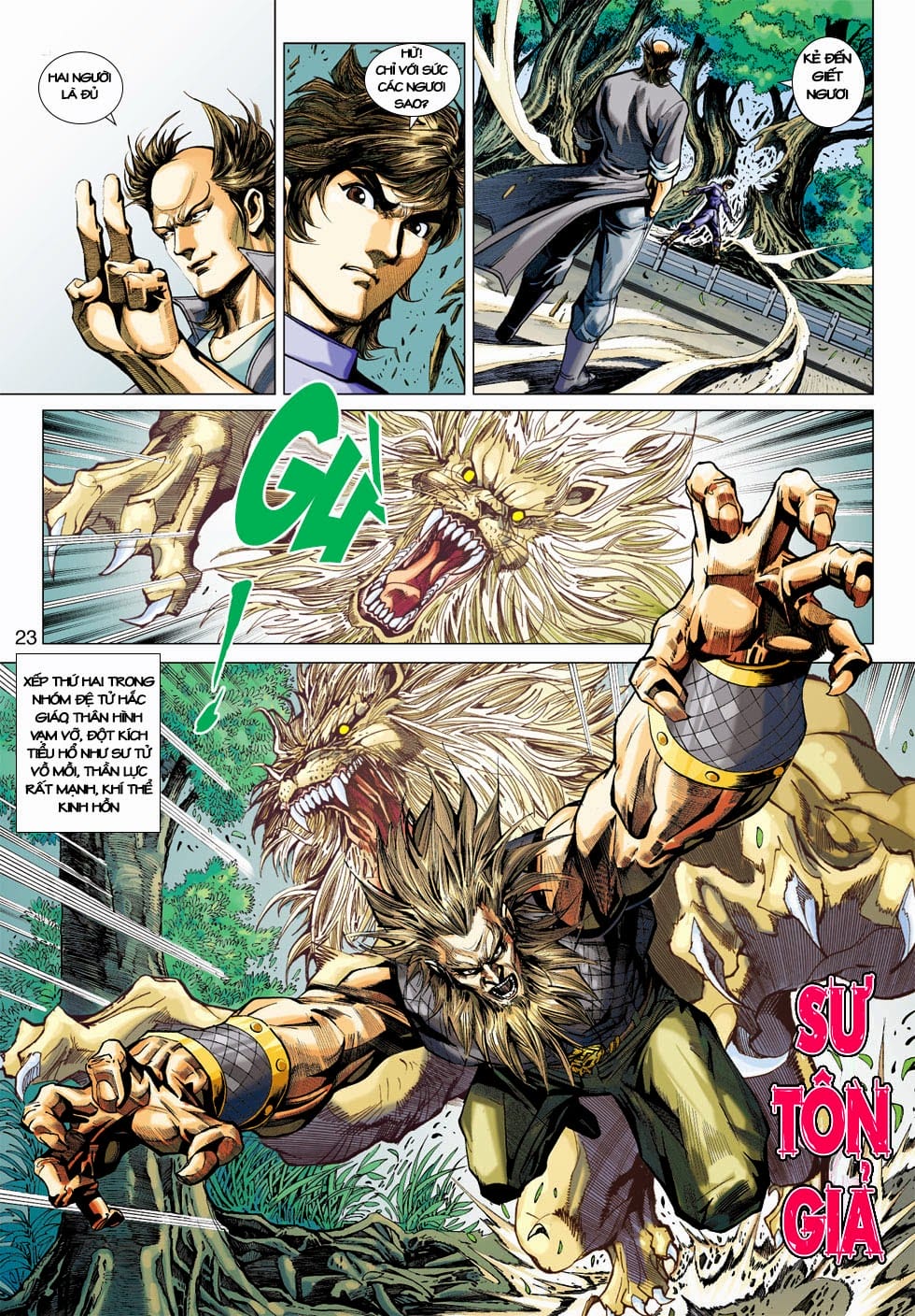 Truyện Tranh Tân Tác Long Hổ Môn trang 4