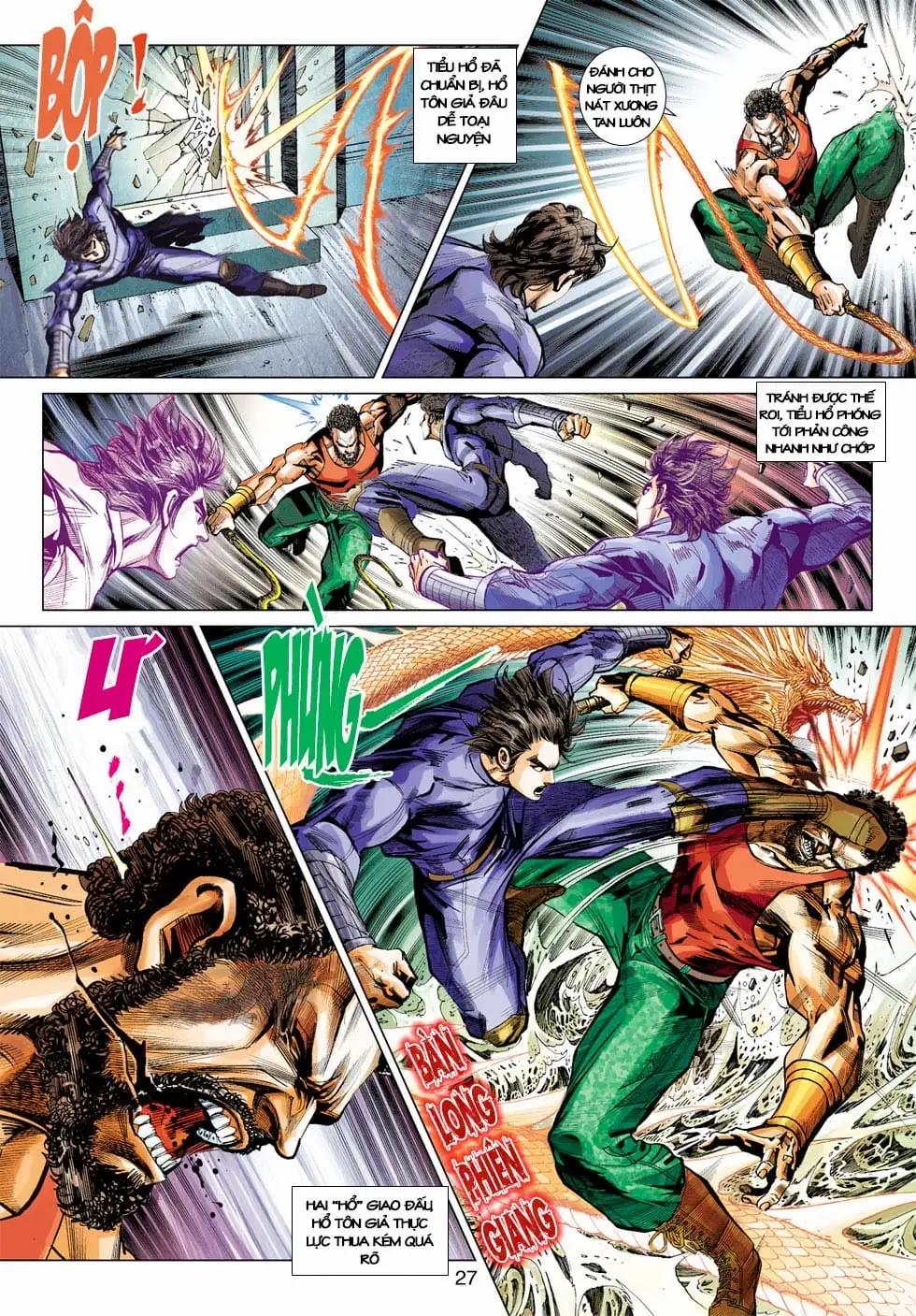 Truyện Tranh Tân Tác Long Hổ Môn trang 4