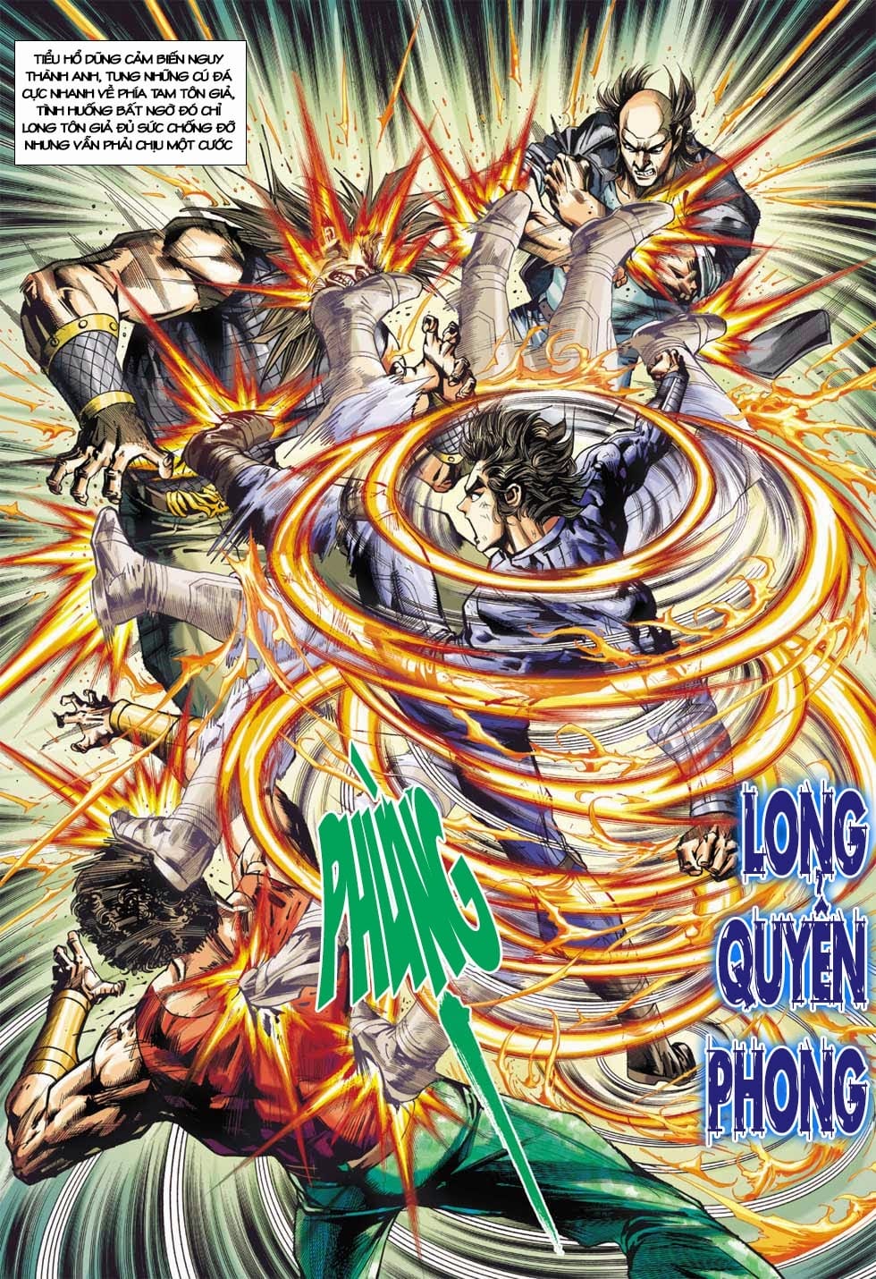 Truyện Tranh Tân Tác Long Hổ Môn trang 4