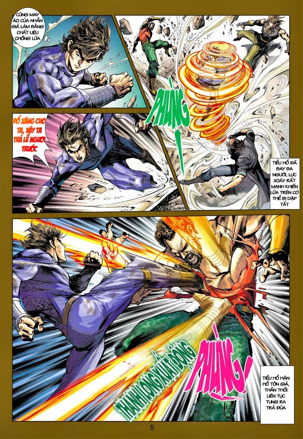 Truyện Tranh Tân Tác Long Hổ Môn trang 4